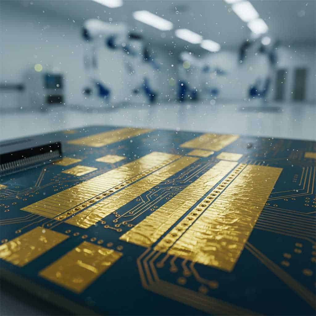 High-frequency PCB antenna with ENIG surface finish for 5GHz RF assembly