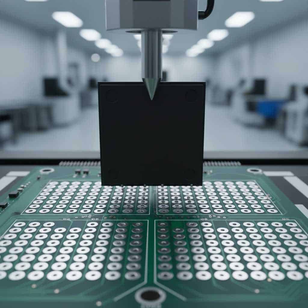 BGA-package-assembly-on-PCB-with-professional-solder-ball-grid-alignment