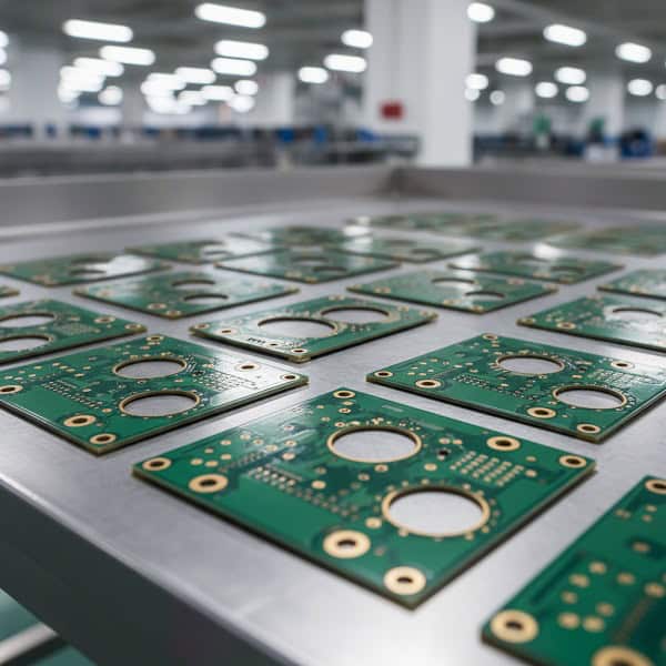Batch production of high quality HDI PCB panels in a professional factory cleanroom