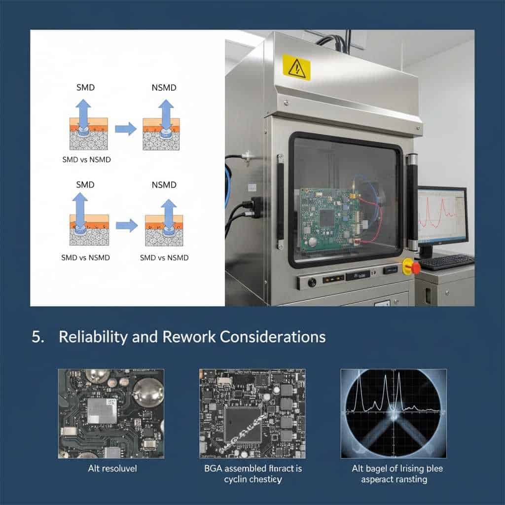 Environmental stress testing and reliability analysis for BGA
