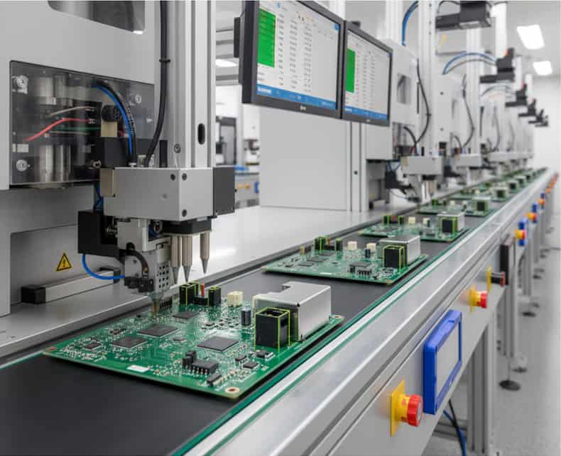 Medical-pcb-assembly-on-productionline