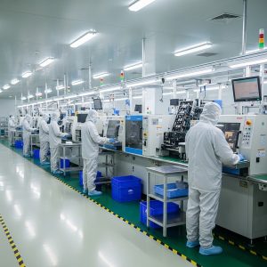 Modern-automated-SMT-assembly-line