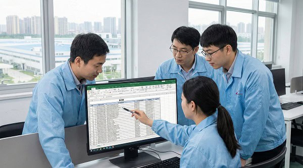 PCB assembly BOM management process