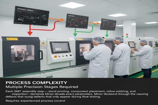 Pcb Smt Assembly Process Complexity