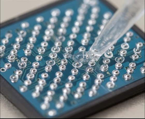 Tacky flux application for BGA and fine-pitch component assembly