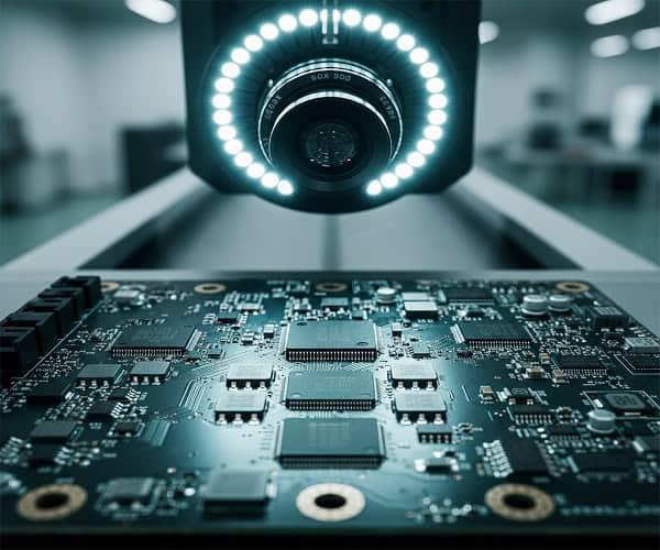 SMD sizes verification via Automated Optical Inspection (AOI) for precision