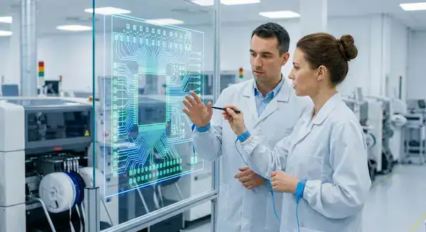 A comparative 3D chart showing different quality tiers and defect tolerances defined by IPC standards for PCB