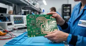 A hardware engineer examining PCB copper weight differences between 1oz, 2oz, and 3oz boards
