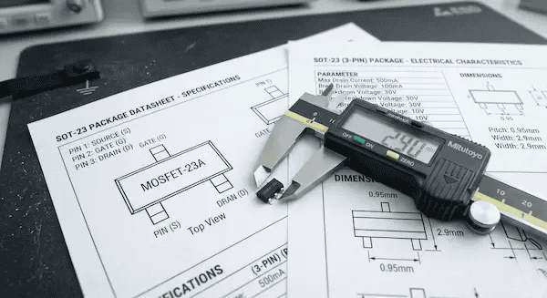 Comparing datasheets to find a drop in replacement PCB component with matching footprints