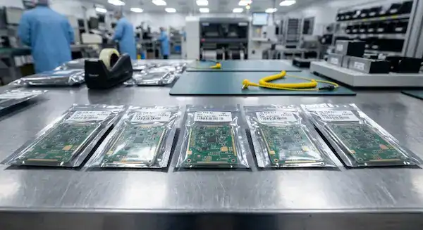 High quality PCB prototypes sealed in anti static bags from a reliable PCB manufacturer