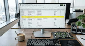 Optimizing a BOM spreadsheet to include multiple alternative components to avoid shortage delays