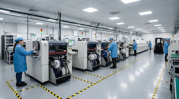 PCB-assembly-SMT-pick-and-place-production-line