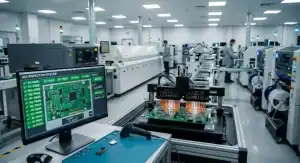 PCB assembly test strategy A high tech overview of AOI, ICT, and functional testing on a production line cleanup