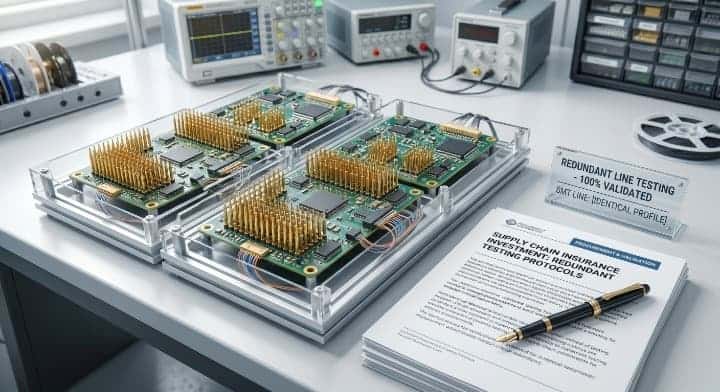 second source pcb assembly upfront cost Two identical custom ICT test fixtures built for dual sourcing validation
