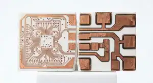 DPC vs DBC ceramic PCB applications showing heavy IGBT power modules and high density UV LED arrays cleanup