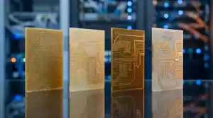M8 CCL comparison showing high speed PCB laminates like Megtron 8, EM 892K2, and DS 7409DJN+ used in AI servers