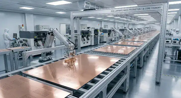 Large scale copper clad laminate production line for Shengyi PCB materials