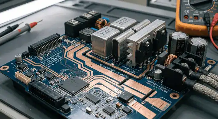 S1150G PCB High voltage industrial variable frequency drive board requiring CTI 600V class 0 isolation