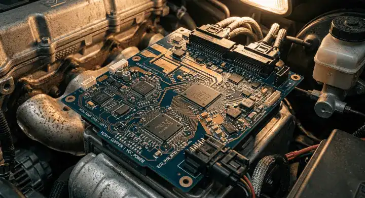 S1170G PCB High reliability automotive engine control unit board operating in a hot engine bay environment