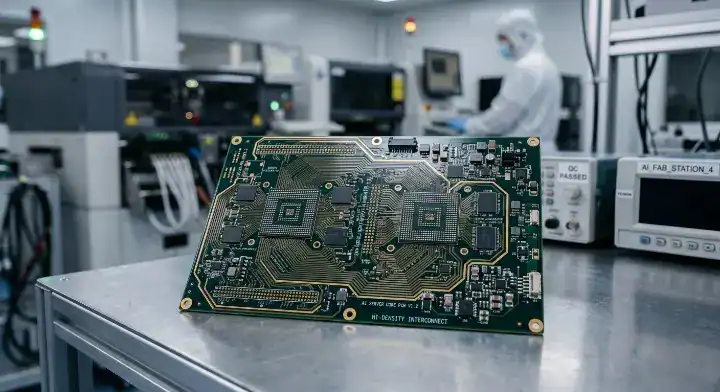 Shengyi PCB material used in high speed AI server motherboard manufacturing