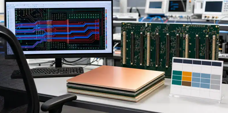 ITEQ IT-968 PCB material selection for 100G and 400G switch stackups