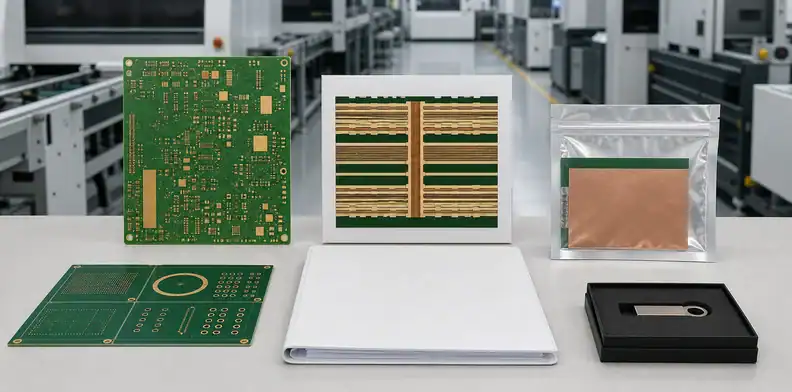 Controlled PCB production release package prepared for quotation