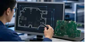 PCB board outline tolerance requirements shown in a quote-ready PCB manufacturing review scene