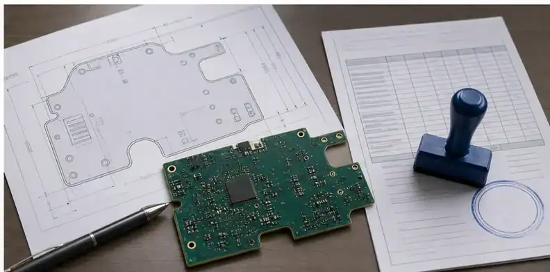 PCB board outline tolerance requirements shown through quote comparison and final RFQ package