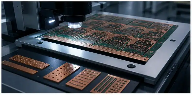 PCB copper thieving requirements shown through DFM approval and inspection evidence
