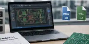 Secure PCB design IP protection workflow for overseas manufacturing review