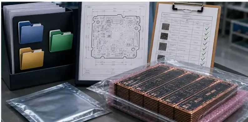 PCB edge plating requirements shown through final RFQ approval and shipment evidence