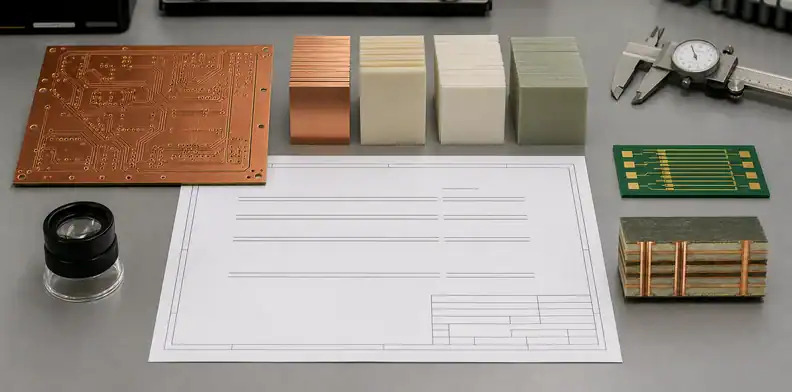 Fabrication drawing, PCB stack-up, and impedance coupon review