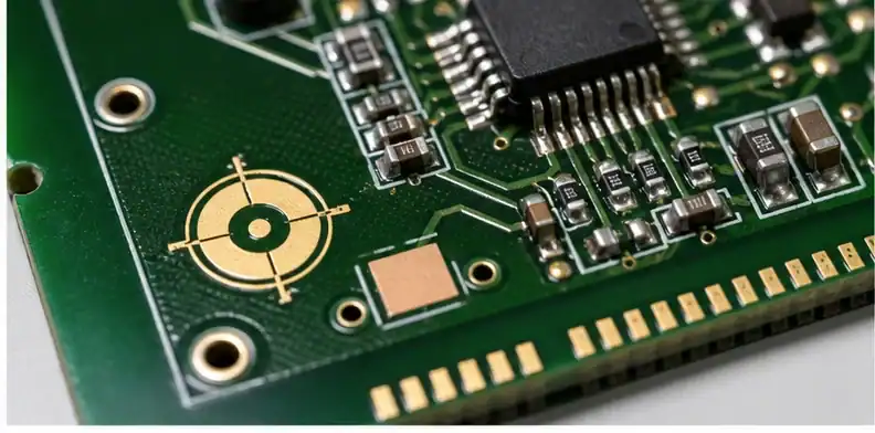 PCB fiducial requirements shown through drawing and early requirement review