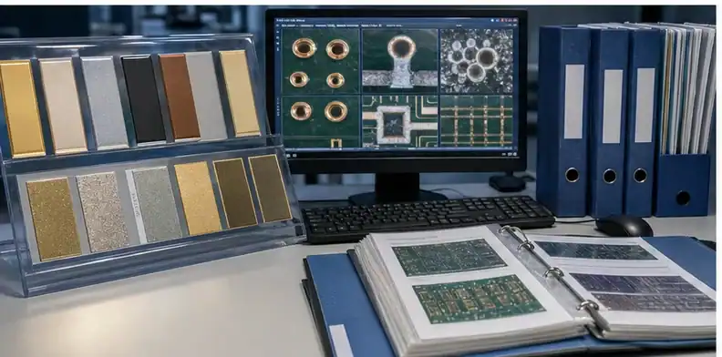 PCB solderability test shown through manufacturing planning and inspection evidence