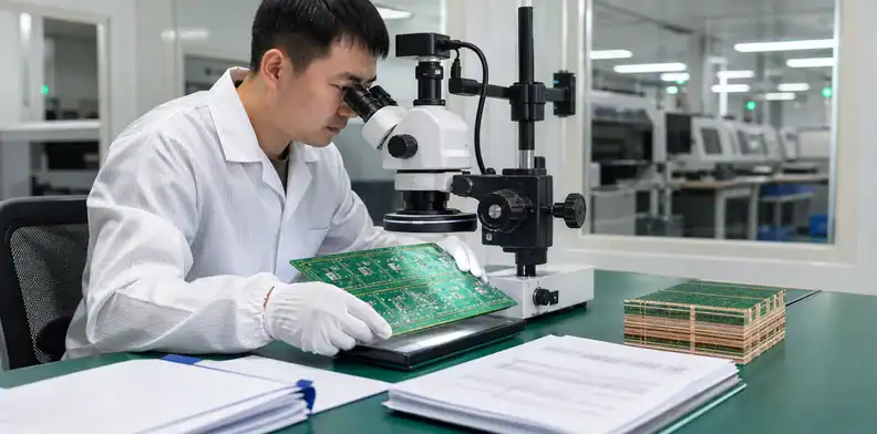TU-662 PCB fabrication quality control and optical inspection