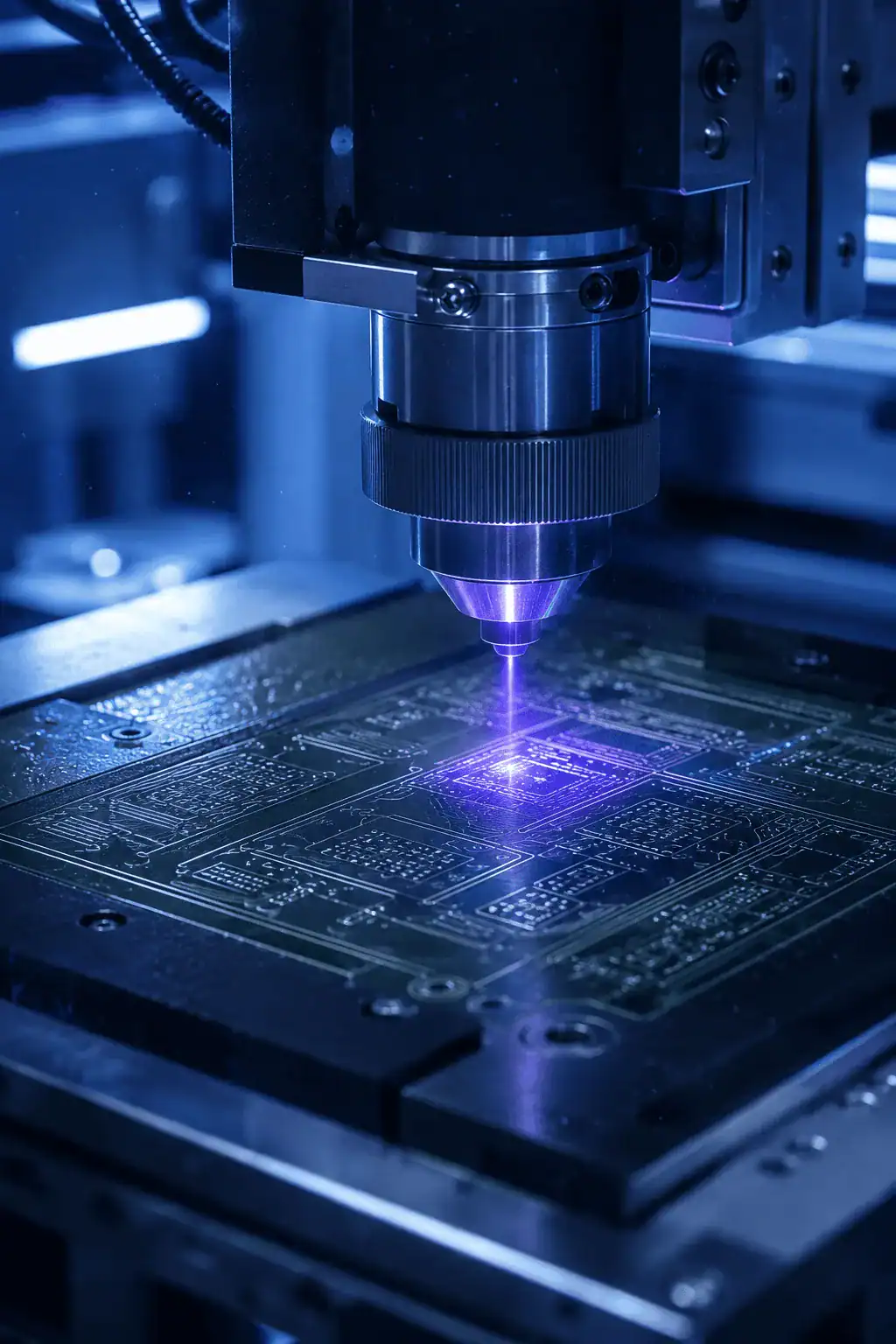 Fine-line BT substrate production