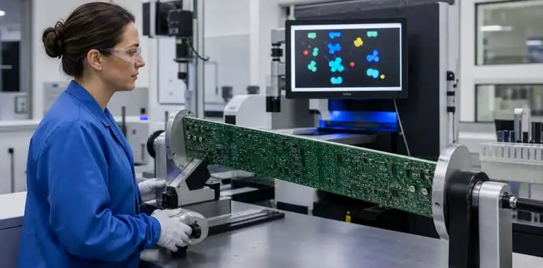 Program qualification and controlled turning close large PCB AOI inspection gaps.