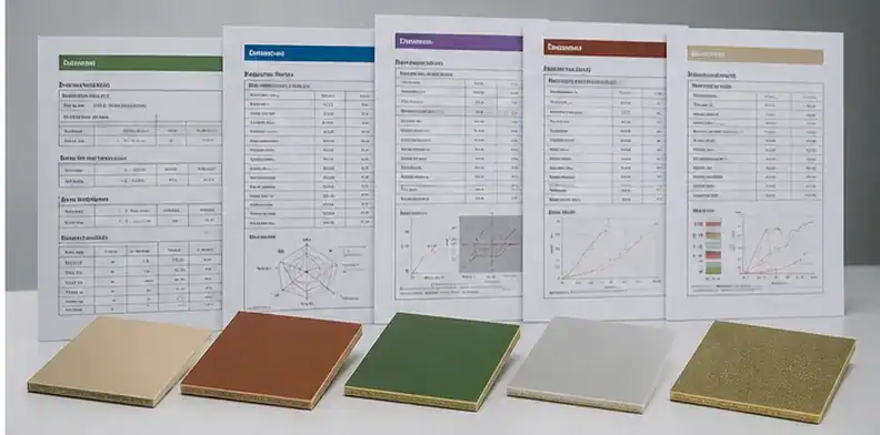 A thermal comparison bench shows BT PCB for LED and Mini-LED beside ceramic heat-spreading options.
