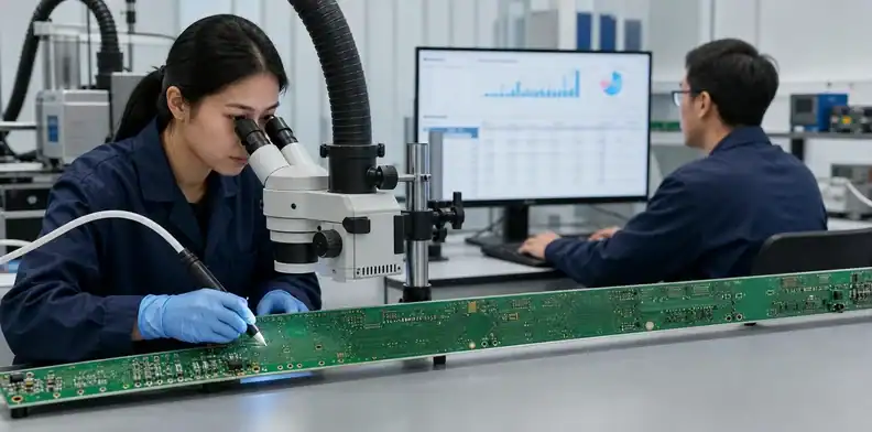 Product-relevant testing proves the large PCB cleaning process before release.