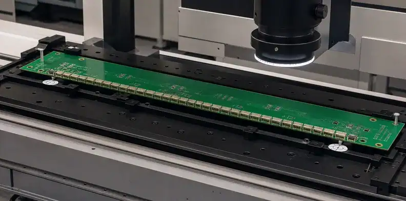 Functional datums and tooling edges apply large PCB design rules to distant connectors.