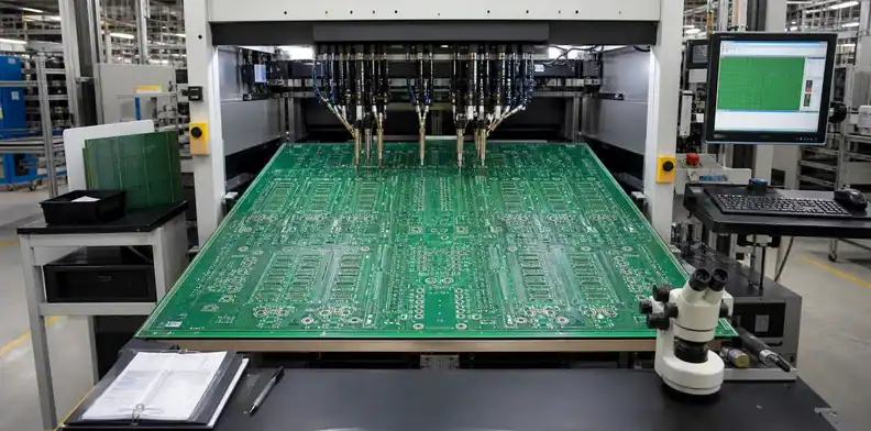 Electrical test records complete the large PCB inspection release package.
