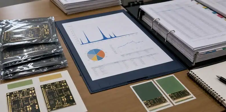 Shipment folder using an enig thickness spec report to handle low thickness and repeat order records
