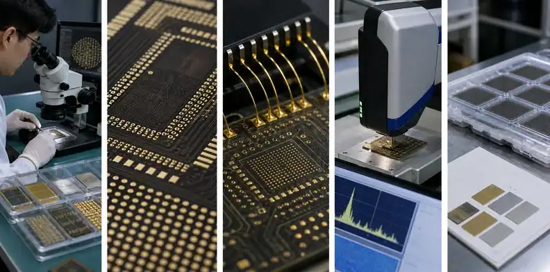 An engineering contact sheet shows BT PCB surface finish inspection for ENIG and ENEPIG choices.