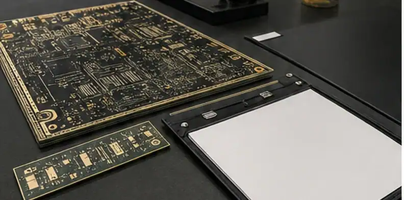 Engineer locking the production baseline for a high speed hybrid PCB stackup after first-lot review
