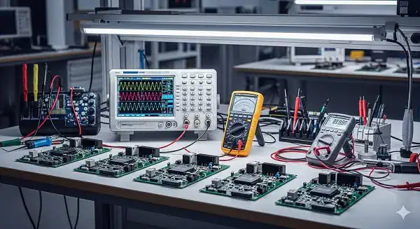 Large format PCB test and measurement equipment for functional verification