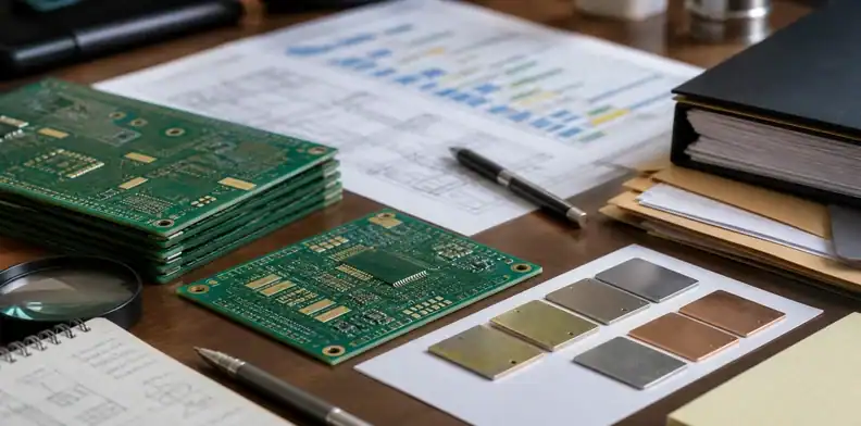 OSP PCB finish RFQ decision desk with solderability coupons and assembly schedule notes