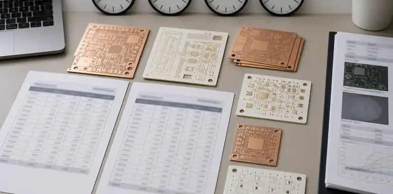 Overseas buyers compare ceramic pcb thickness quotes with samples, drawings, and inspection evidence.