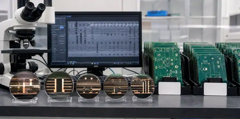 PCB annular ring breakout hidden-layer evidence reviewed with microsections and contained lots