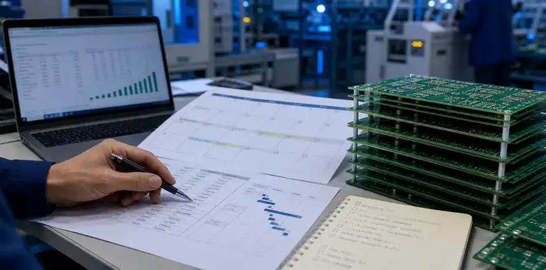 PCB blanket purchase order price validity and release quantity review for PCB blanket purchase order