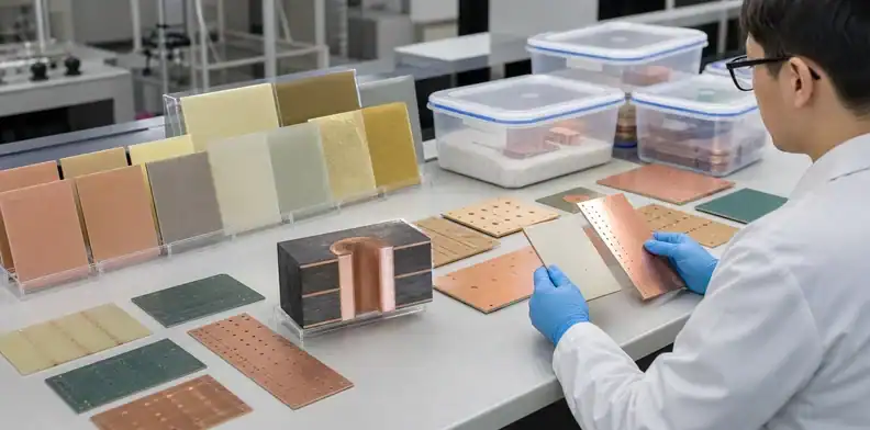 PCB CAF prevention materials and drilled coupons reviewed for process control